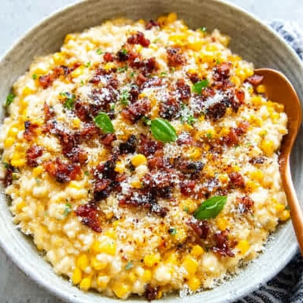 Sweet Corn Risotto: Seasonal Flavors & Northern Italian Tradition